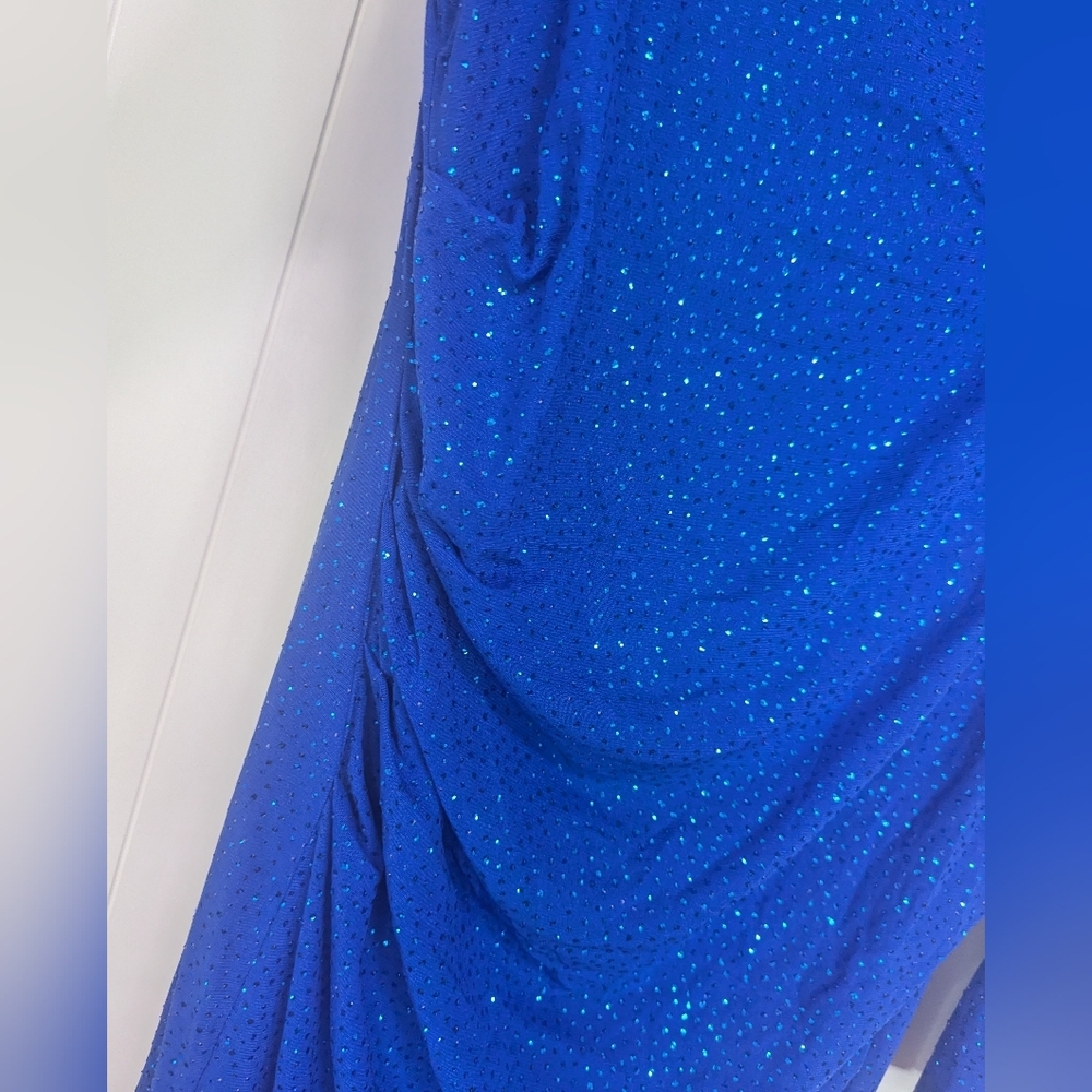 ⭐NWT Candalite Elegant Blue Long Sleeve Dress - Picture 7 of 9